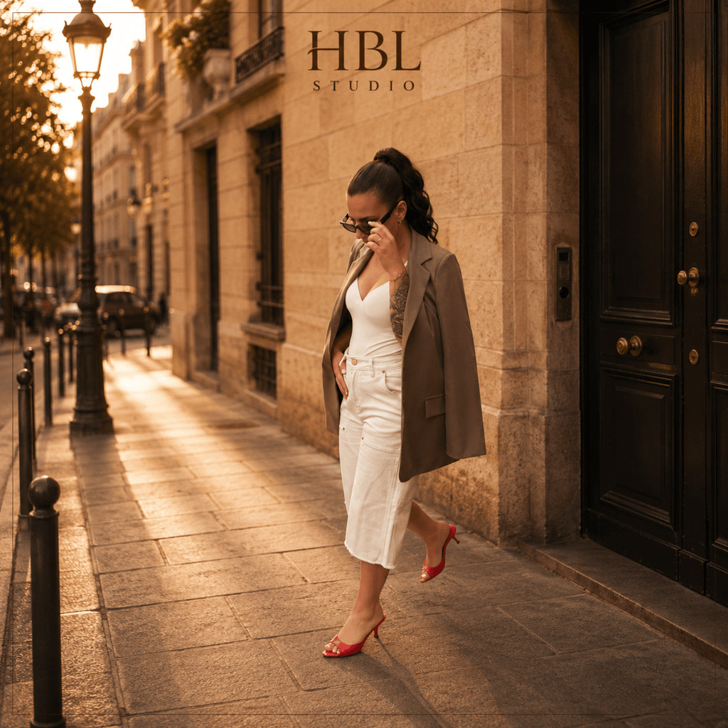 Bermuda Suffren – Bermuda écru - Prêt-à-porter féminin | HBL Studio