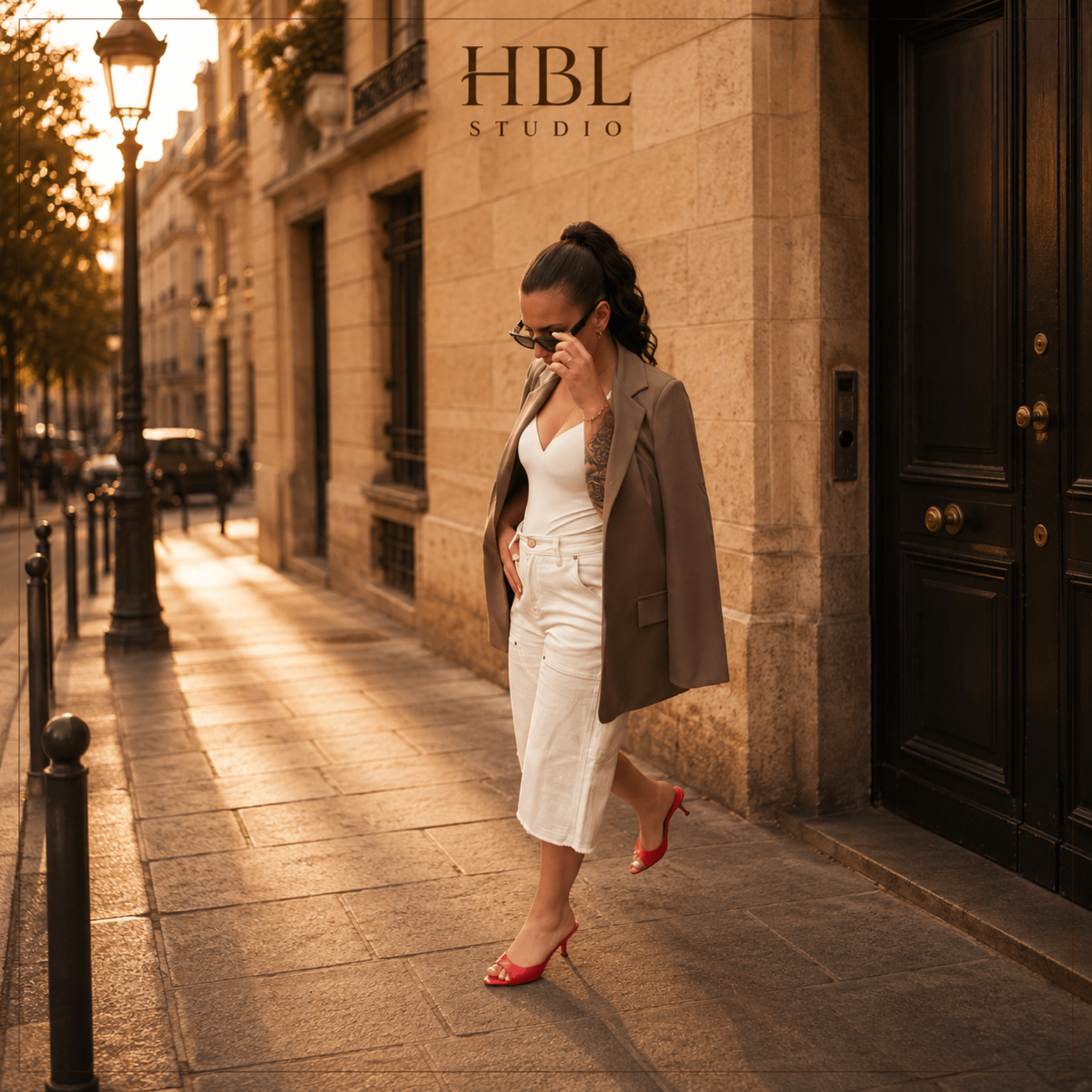 Bermuda Suffren – Bermuda écru - Prêt-à-porter féminin | HBL Studio