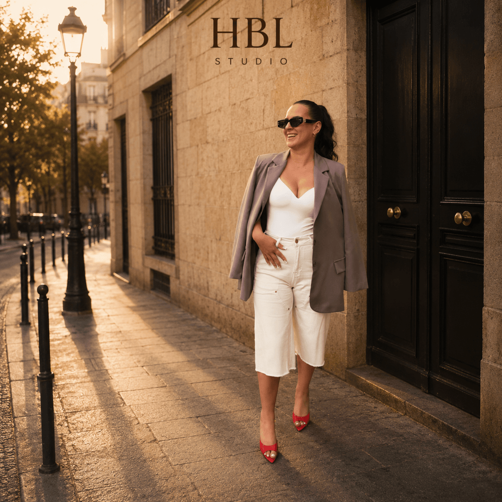 Bermuda Suffren – Bermuda écru - Prêt-à-porter féminin | HBL Studio