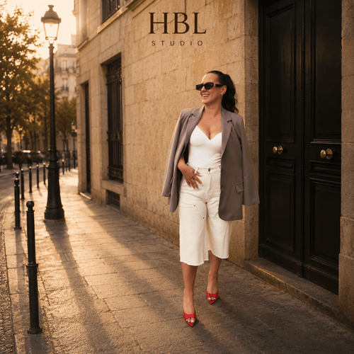 Bermuda Suffren – Bermuda écru - Prêt-à-porter féminin | HBL Studio
