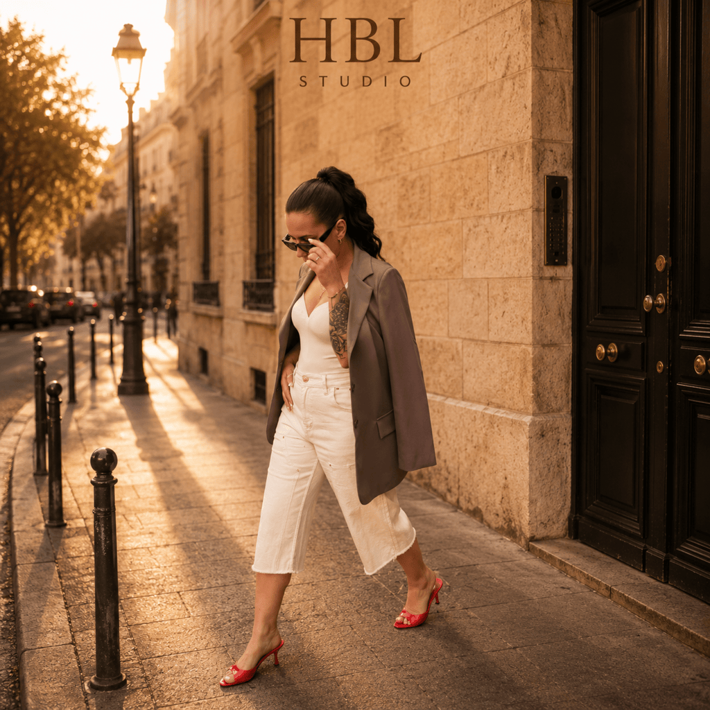 Bermuda Suffren – Bermuda écru - Prêt-à-porter féminin | HBL Studio