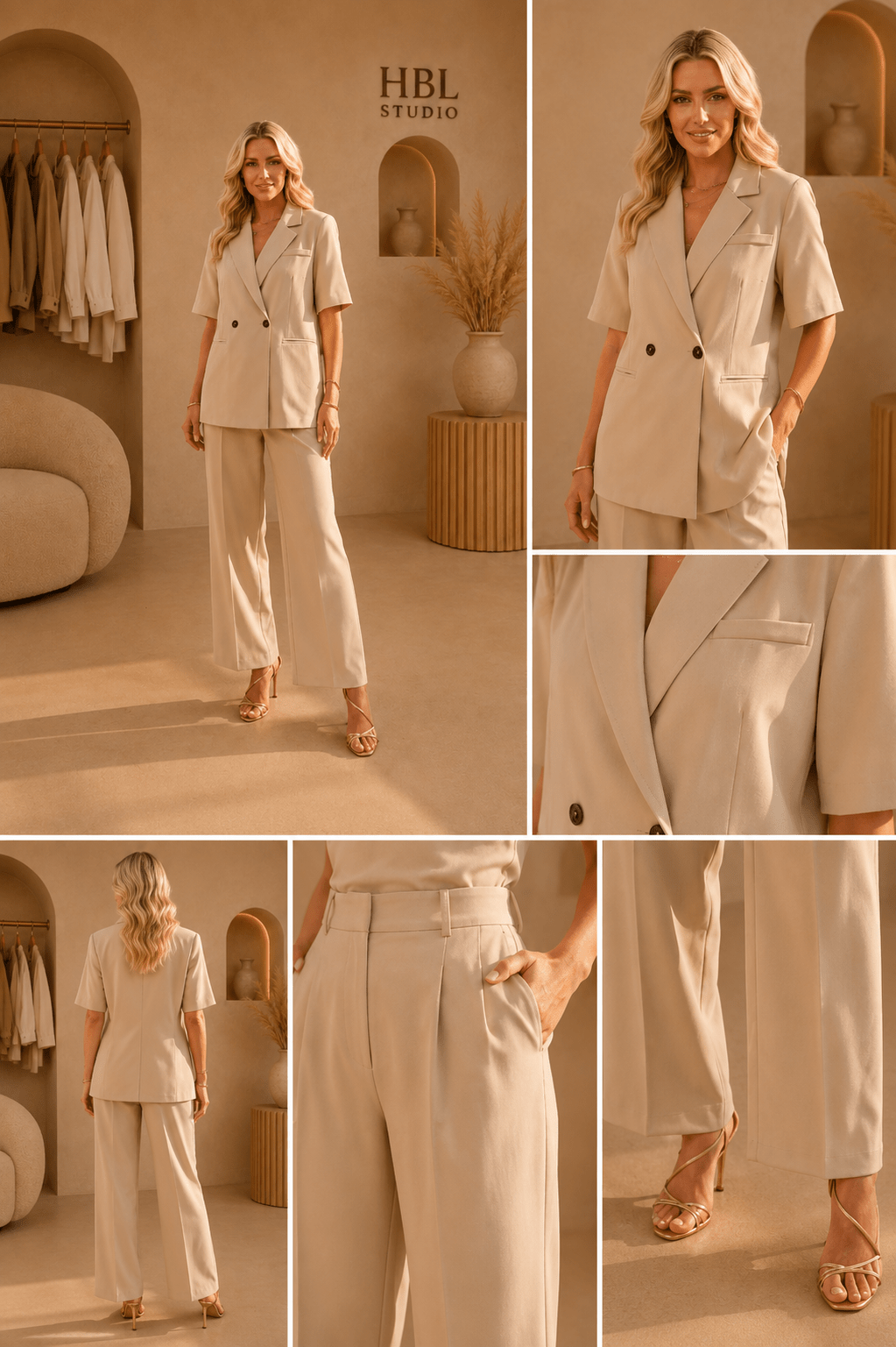Blazer Bianca - Prêt-à-porter féminin | HBL Studio