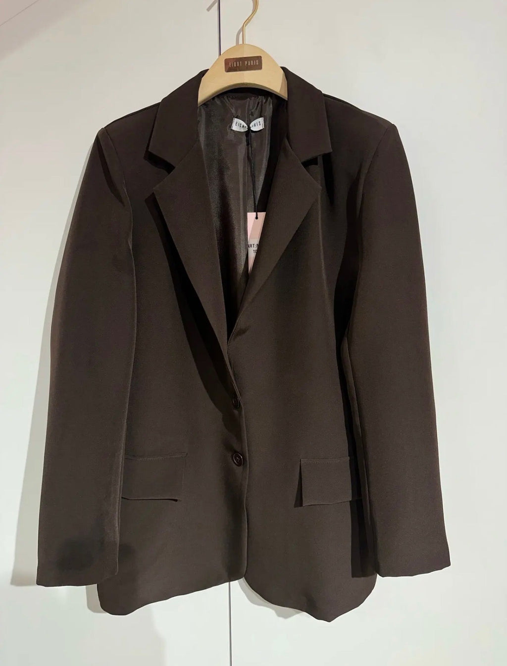 Blazer Montaigne Choco – Blazer oversize - Prêt-à-porter féminin | HBL Studio