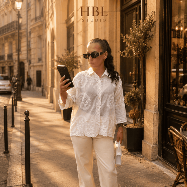 Chemise Jacob – Chemise Bandana - Prêt-à-porter féminin | HBL Studio
