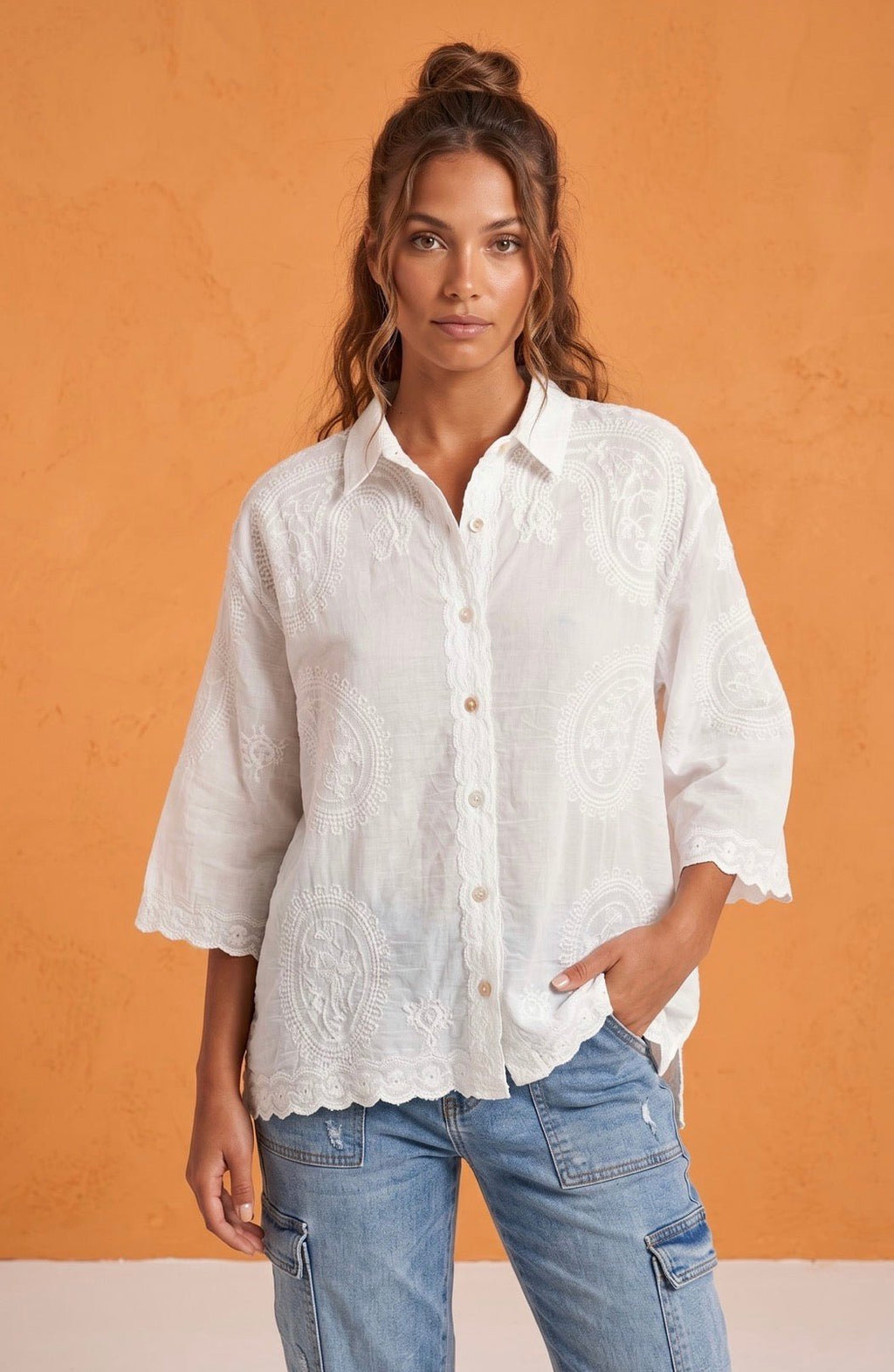 Chemise Jacob – Chemise Bandana - Prêt-à-porter féminin | HBL Studio