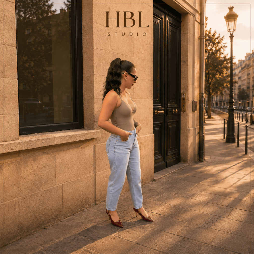 Jean Bonaparte – Jean Mom - Prêt-à-porter féminin | HBL Studio