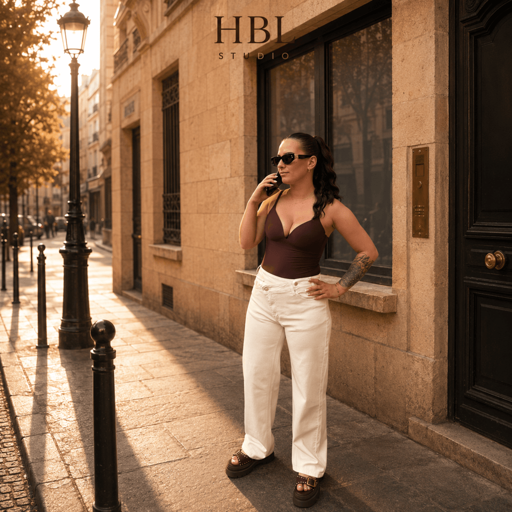 Jean Sévigné – Jean asymétrique - Prêt-à-porter féminin | HBL Studio