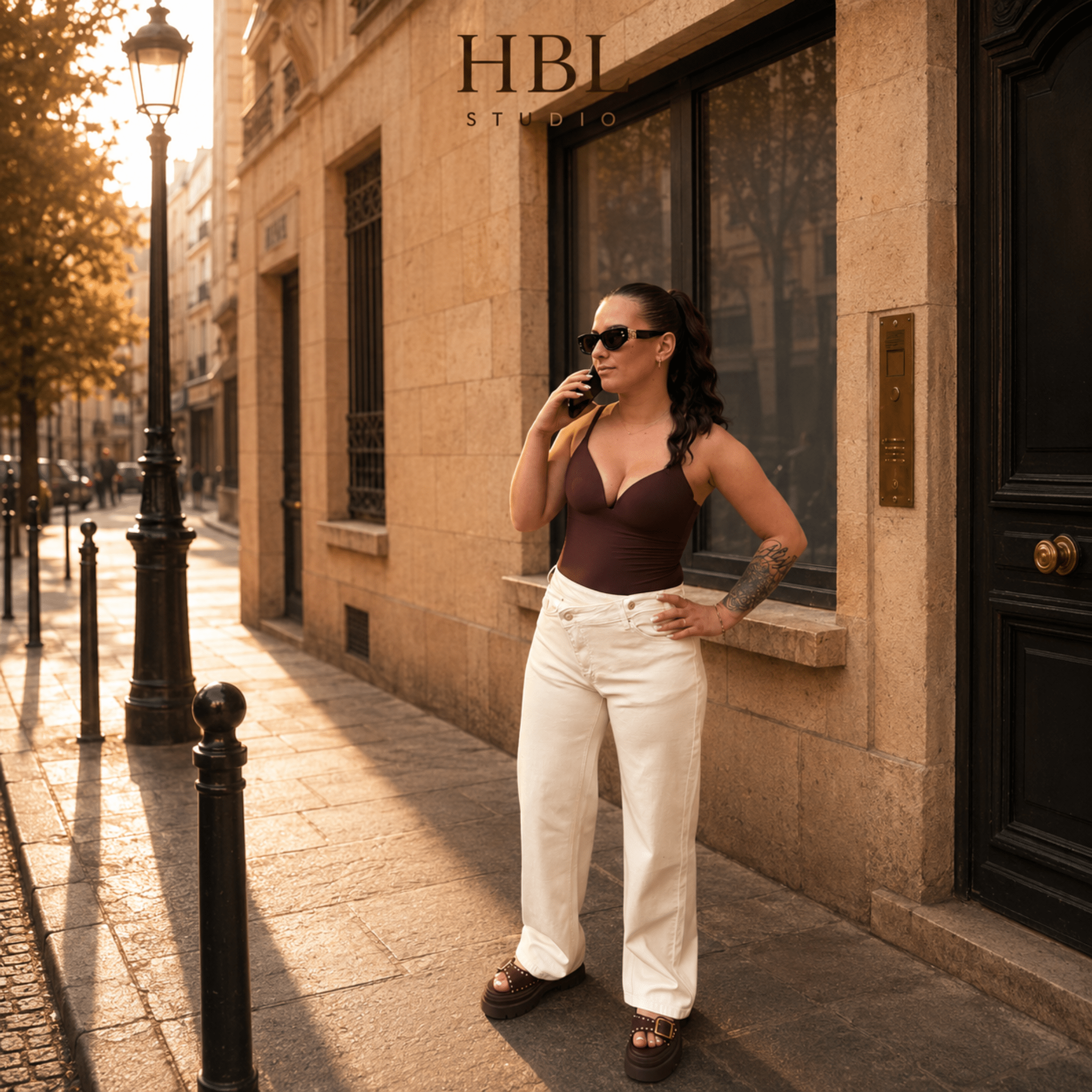 Jean Sévigné – Jean asymétrique - Prêt-à-porter féminin | HBL Studio