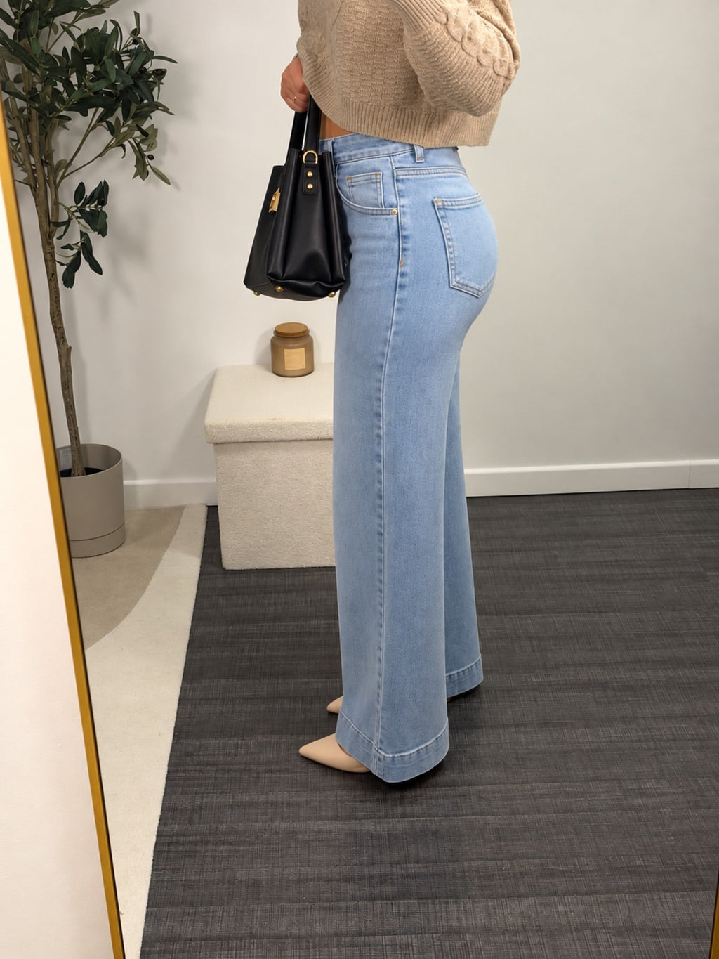 Jean wide leg femme – Vendôme - Prêt-à-porter féminin | HBL Studio