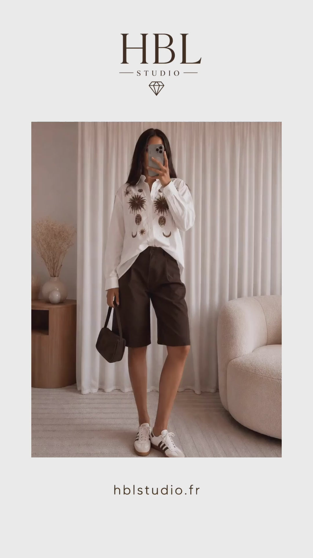 Bermuda tailleur chocolat femme – Monceau