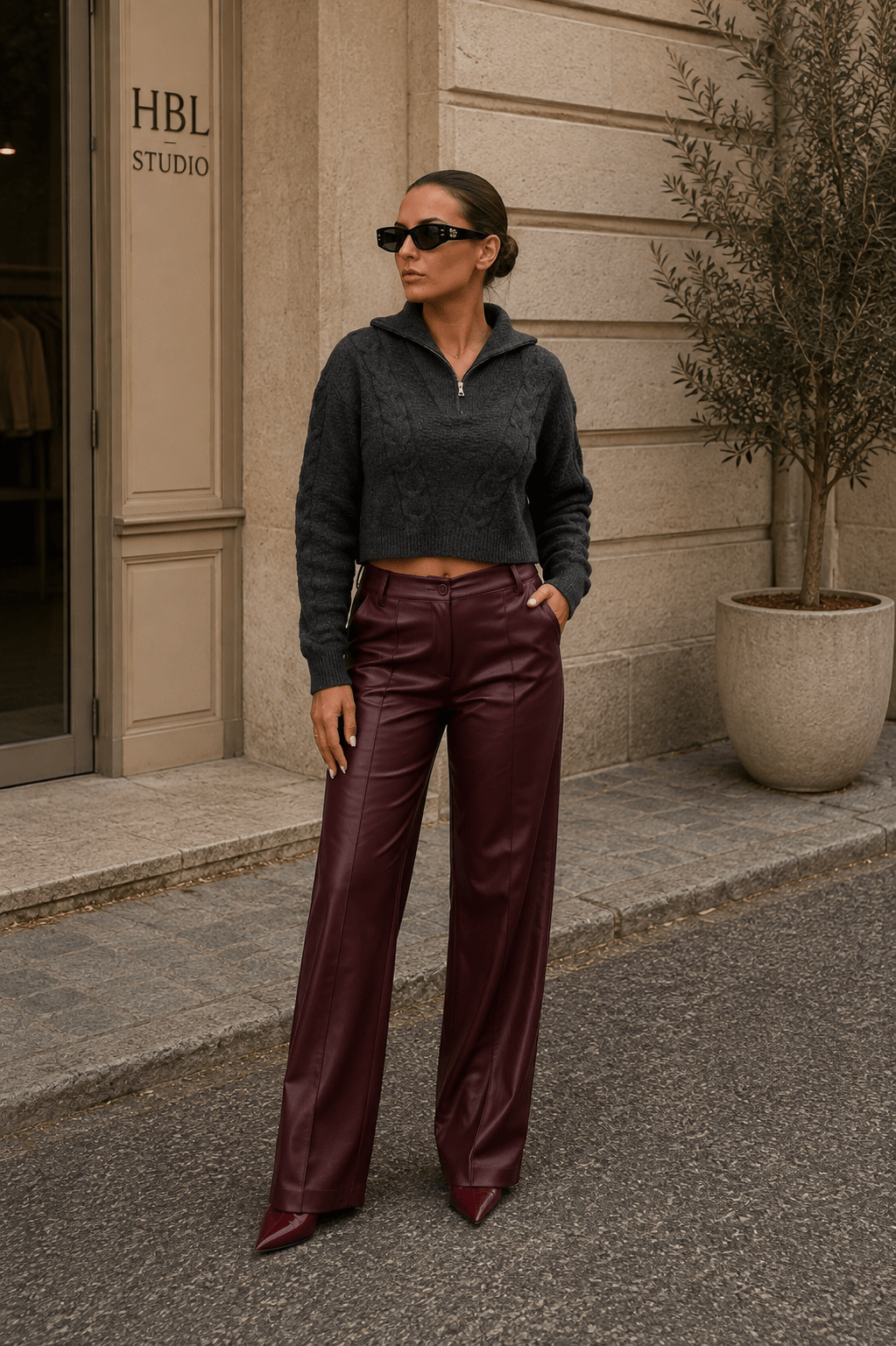 Pull femme en maille texturée - Pull Kléber 5 couleurs - Prêt-à-porter féminin | HBL Studio