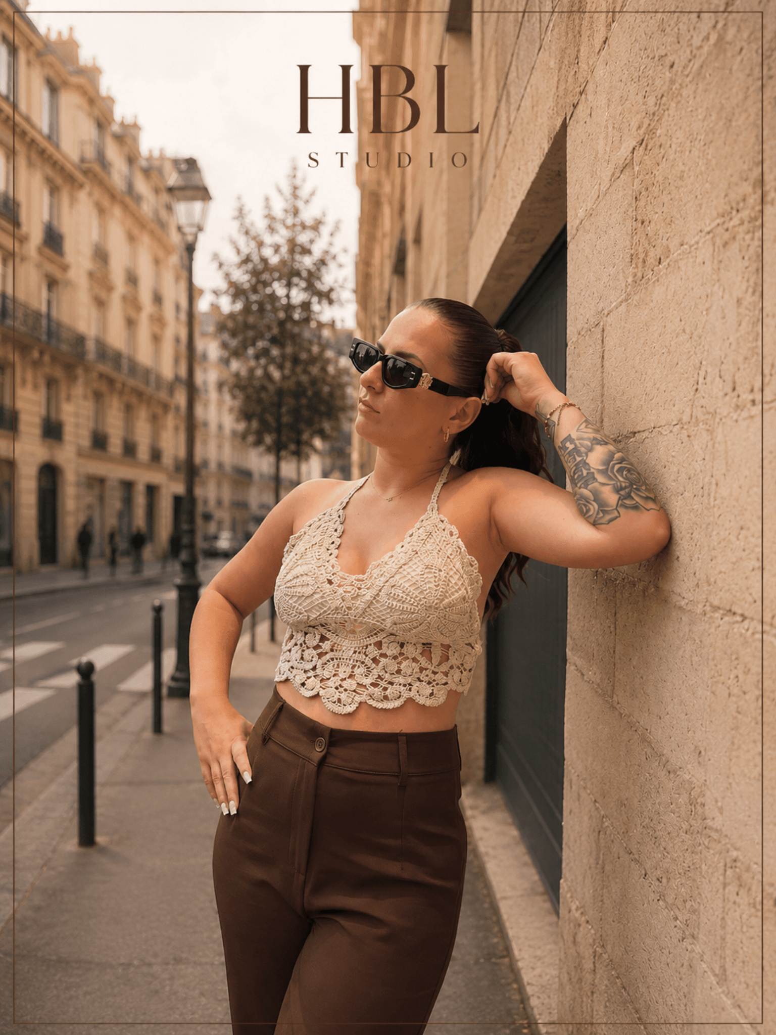 Top Abbesses – Top crochet - Prêt-à-porter féminin | HBL Studio