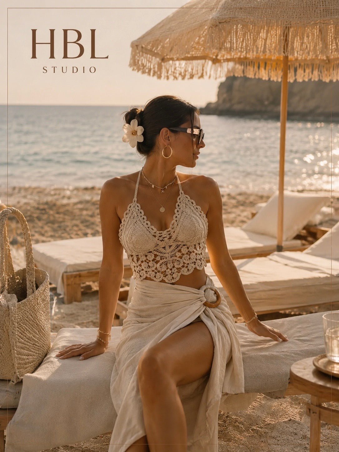 Top Abbesses – Top crochet - Prêt-à-porter féminin | HBL Studio