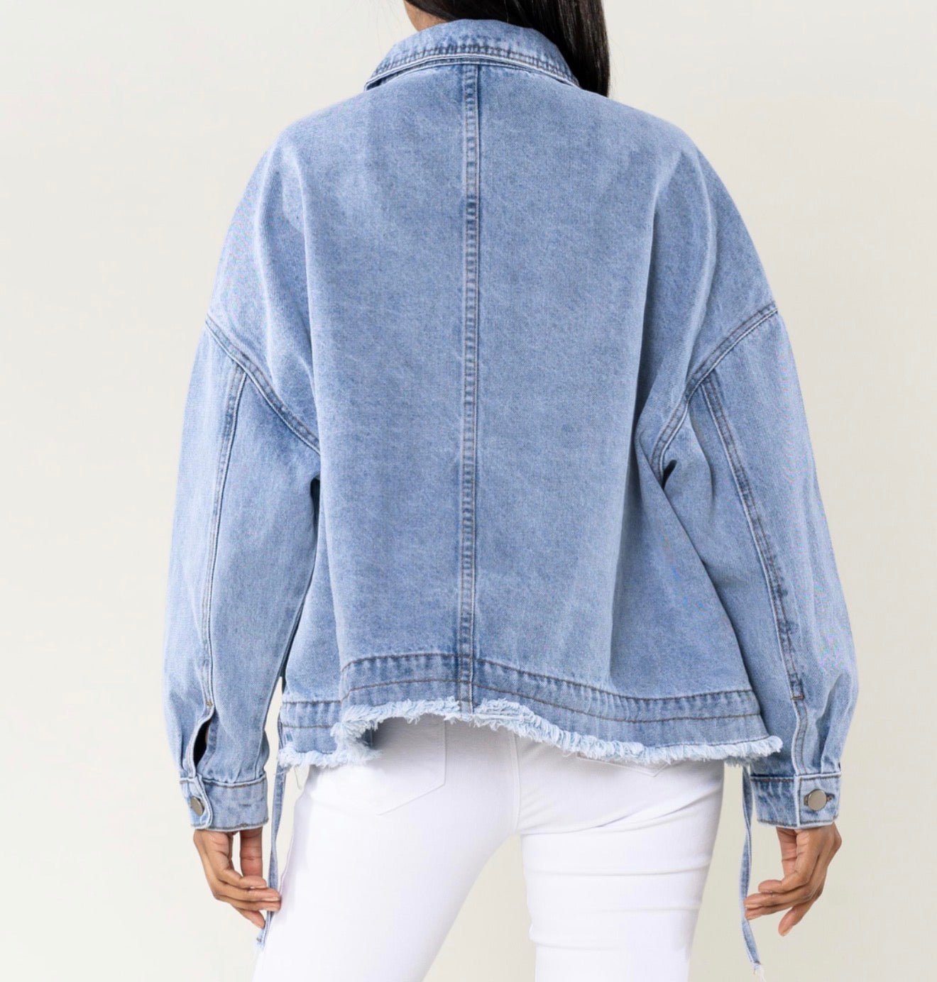 Veste Faubourg – Veste en jean oversize - Prêt-à-porter féminin | HBL Studio